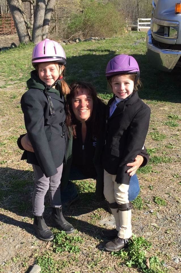 Photo: Stephanie & Two Young Riders