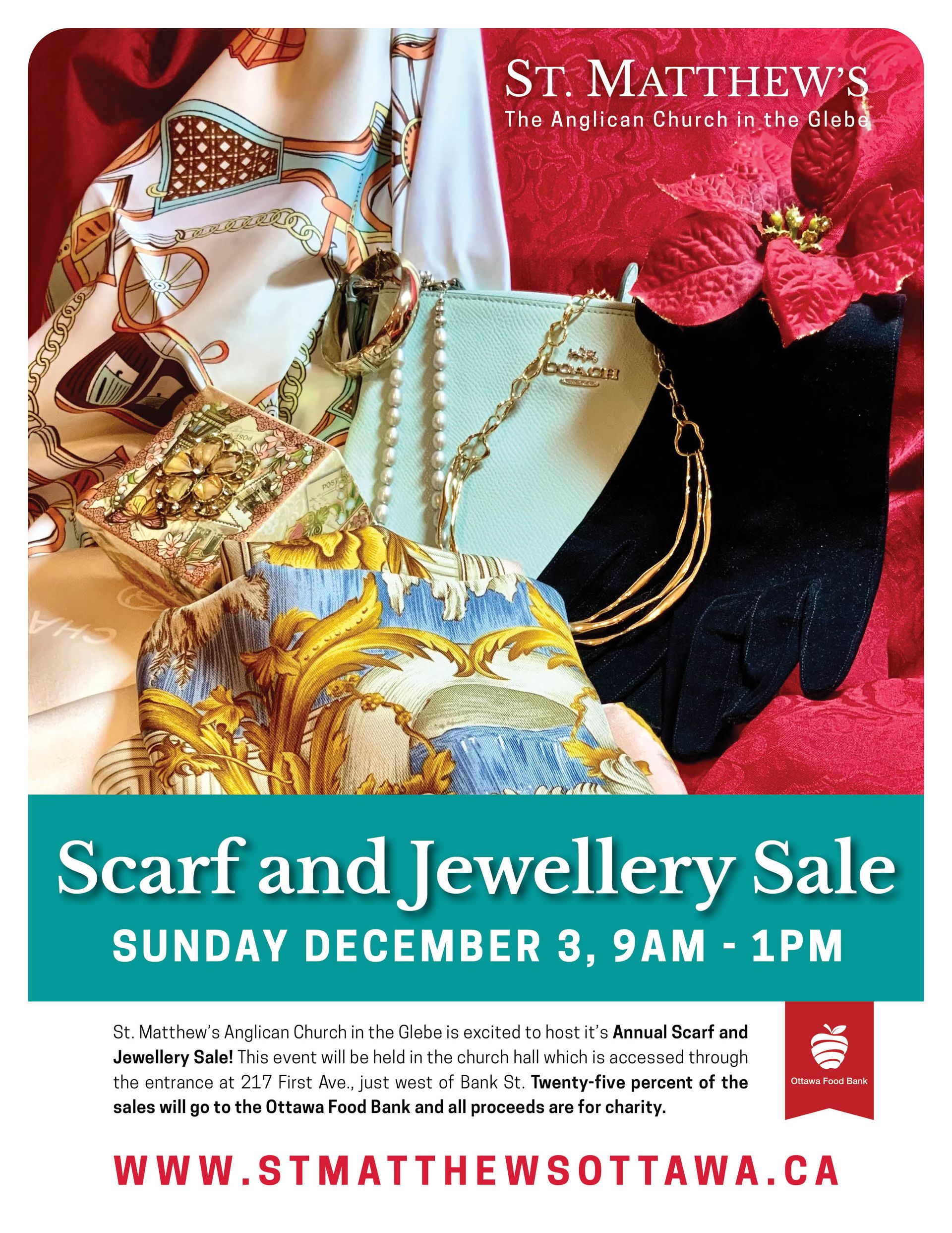 Scarf and Jewellery poster