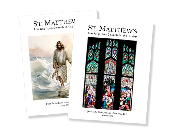 St. Matthew's bulletins