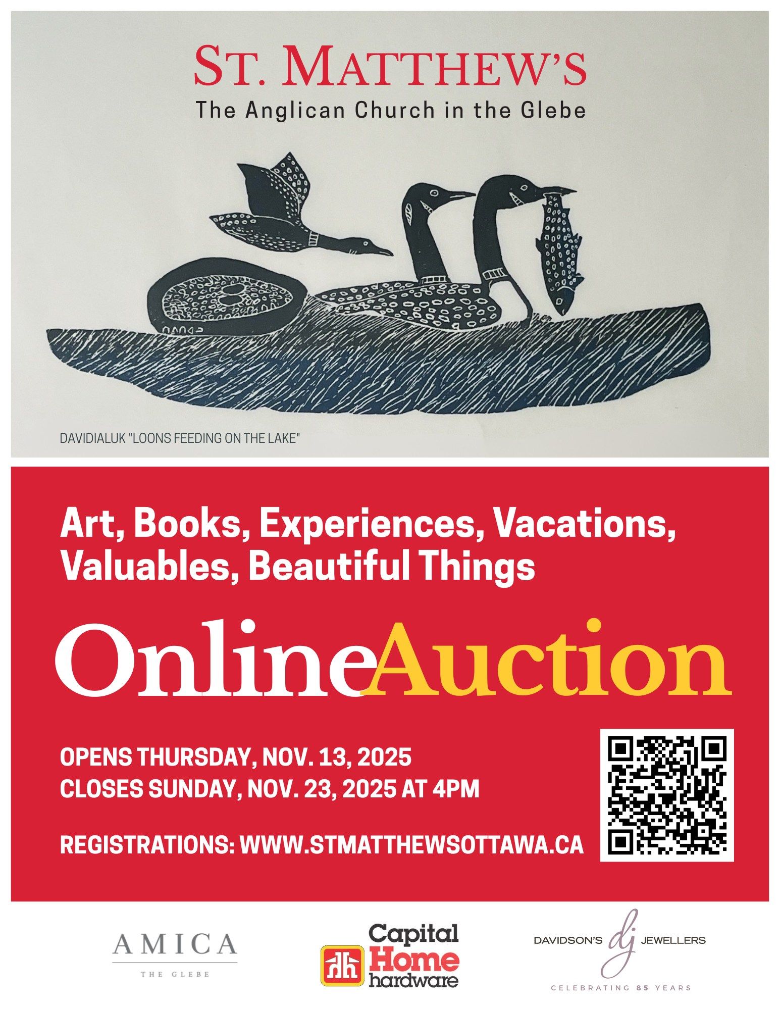 Online Auction poster