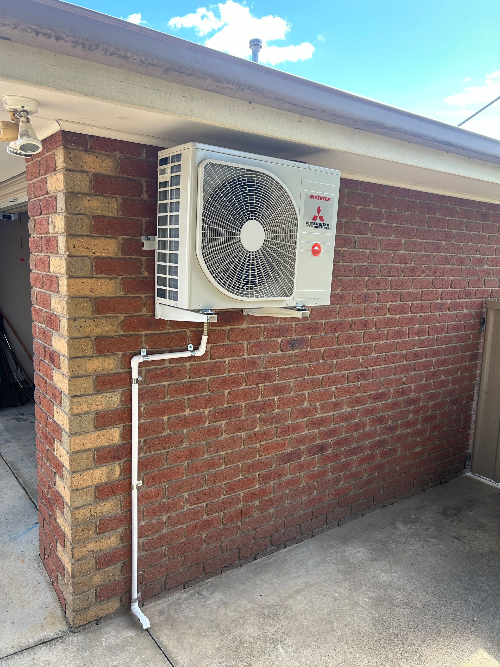 Mitsubishi Unit Mounted Outside — Bendigo, VIC — Evolve Heating and Cooling