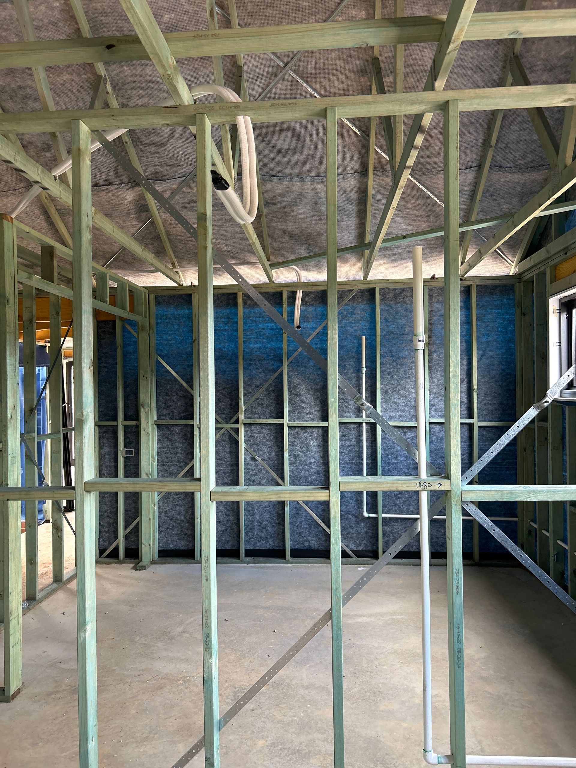 Residential House Under Construction — Bendigo, VIC — Evolve Heating and Cooling