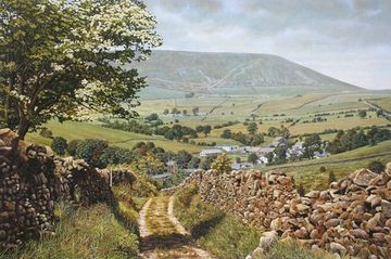 Keith Melling painting