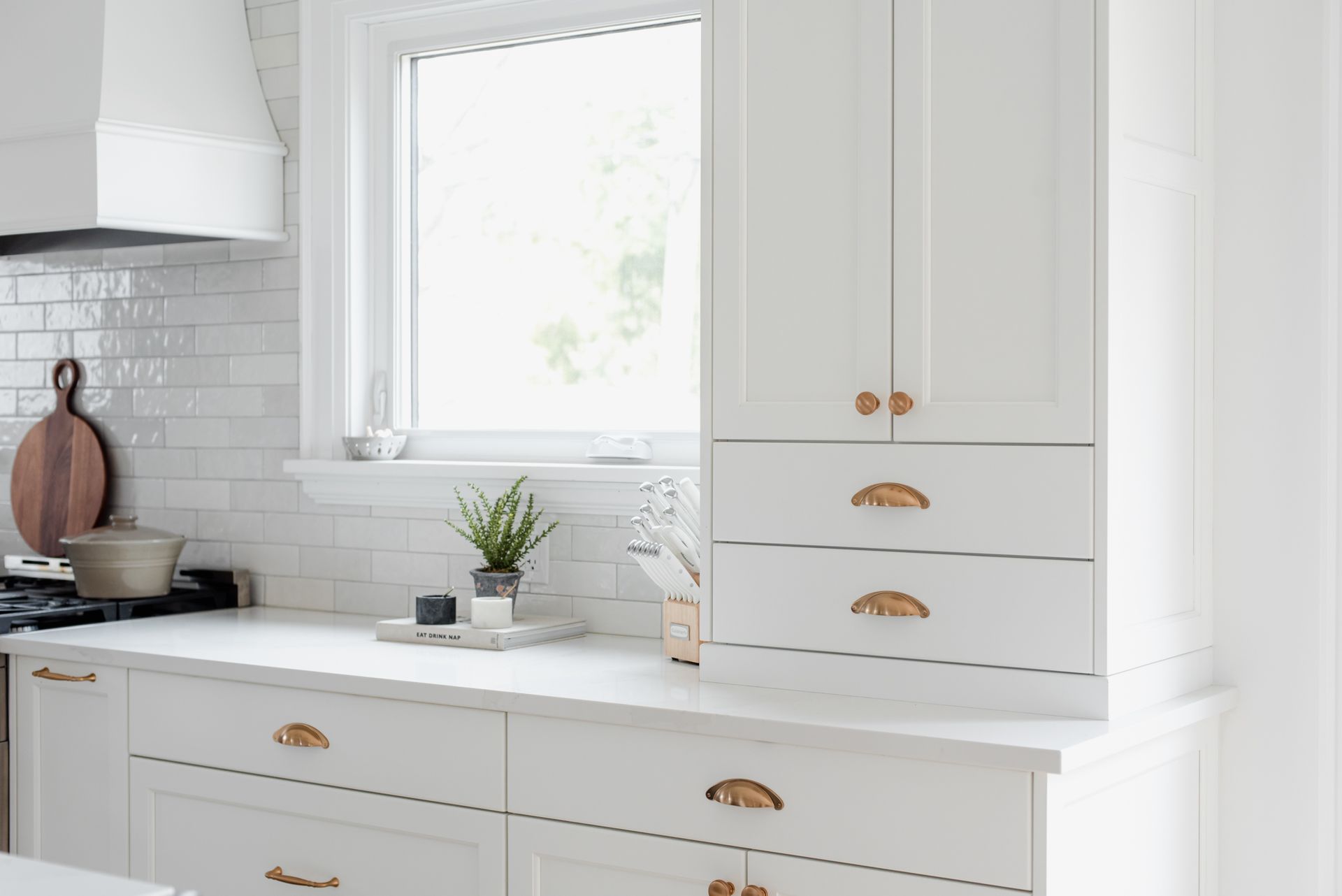 Cabinet doors in white from Kawartha Hardware Distributors in Peterborough.