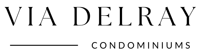 Via Delray Condominiums logo - click to go to home page