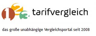 Ein farbenfrohes Logo für ein Unternehmen namens Tarifvergleich