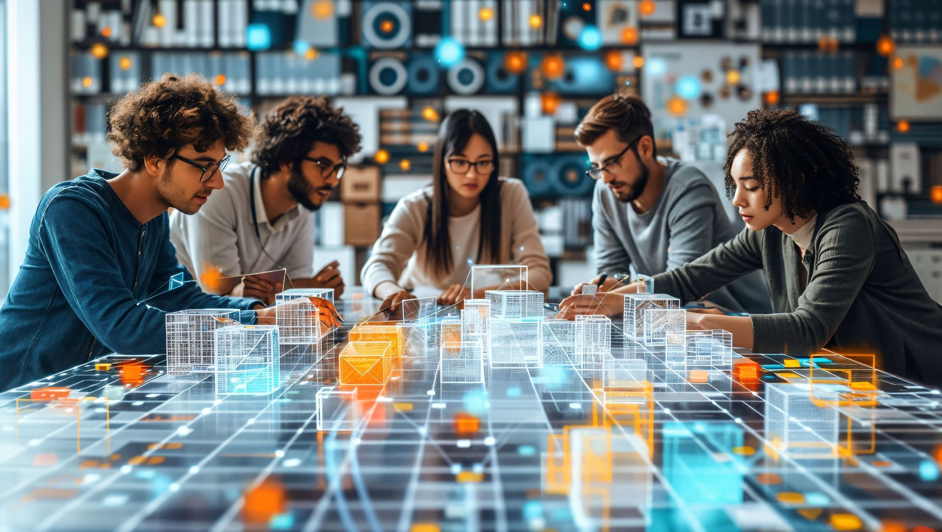 Market Adaptation with a group of people working together