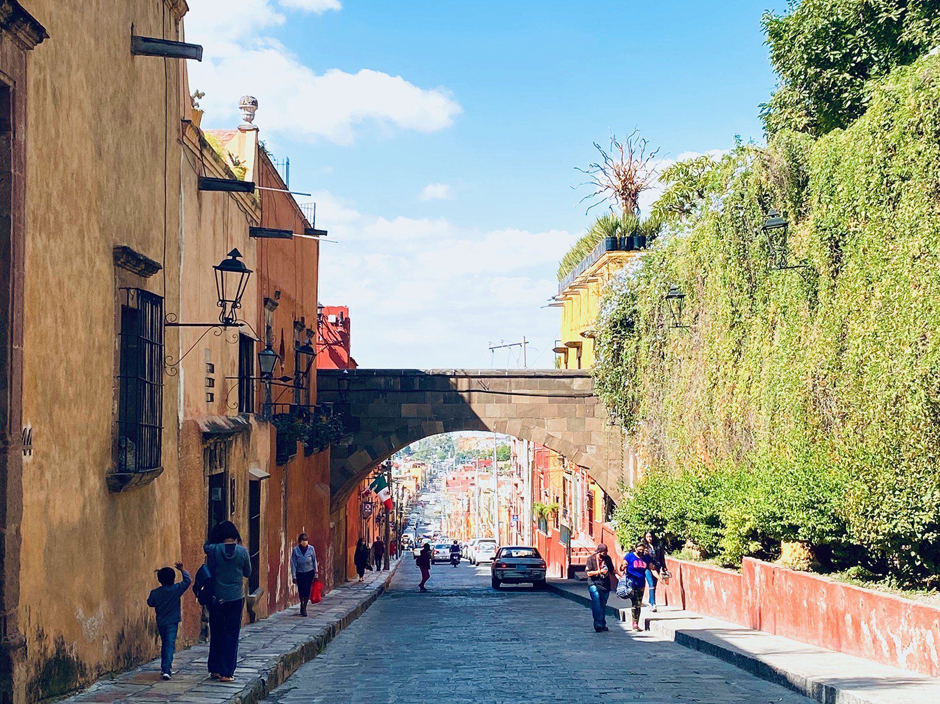street in San Miguel de Allende Mexico