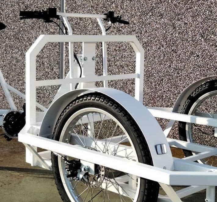 Triciclo da lavoro per carico pesante ATTILA HD Cargo bike