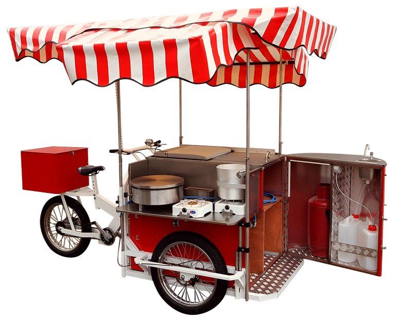 Cargo Bike Street Food triciclo Street Food Ambulante