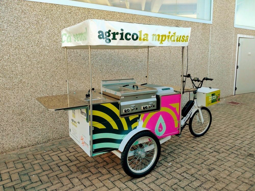 Cargo Bike Street Food triciclo Street Food Ambulante