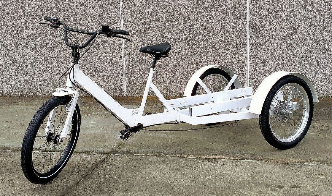 triciclo da carico cargo bike a 3 ruote Italy HD per carichi pesanti heavy Duty