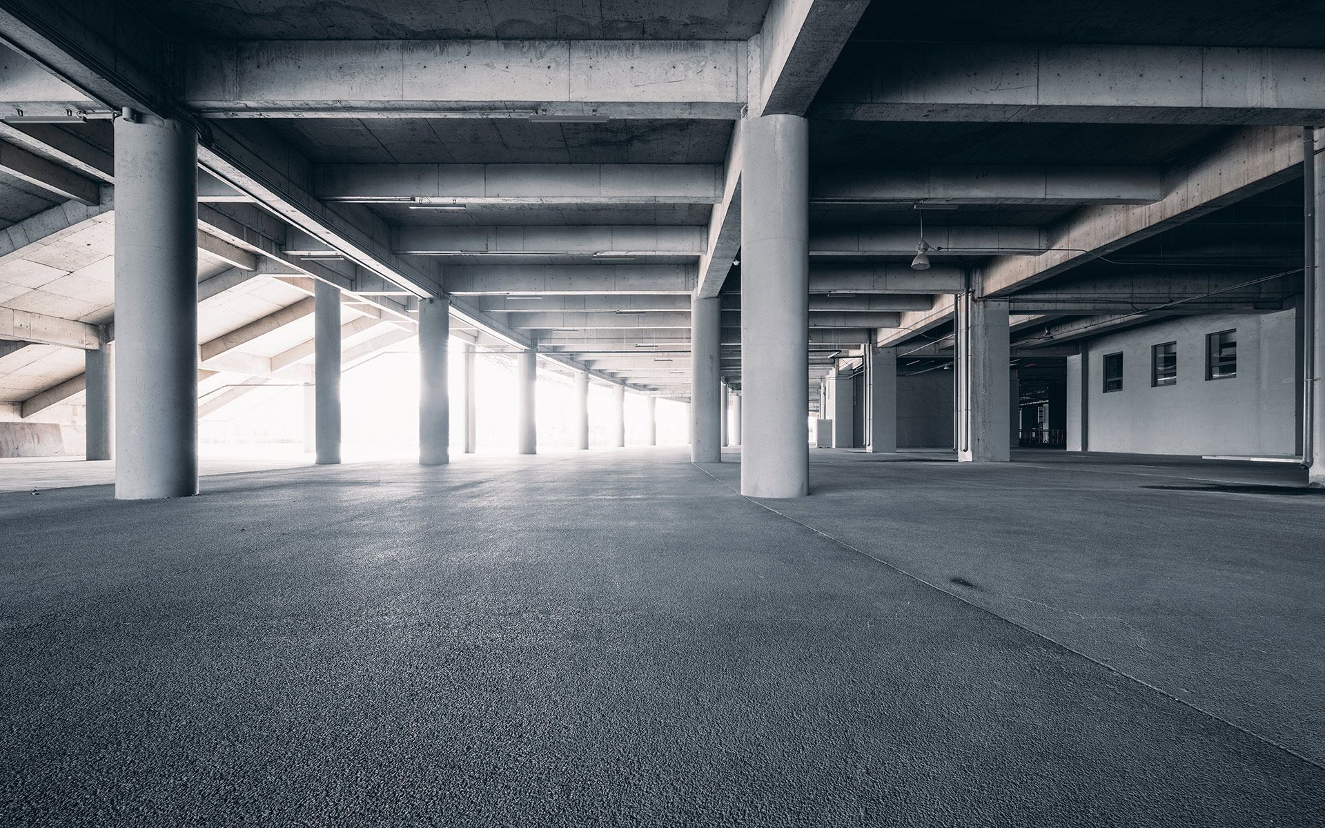 Big Parking Lot — El Sobrante, CA — DLC Concrete