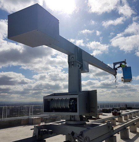 BMU Cradle for facade access and maintenance