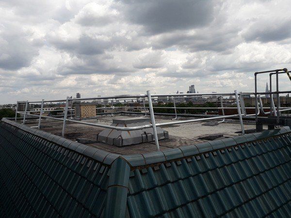 Fall protection railings