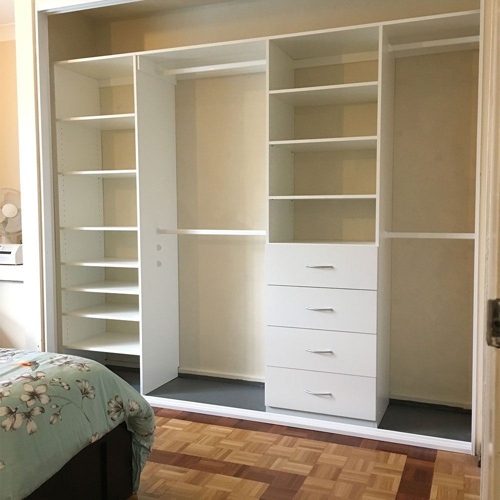 Clean Wardrobe Design Ideas — Canning Vale, WA — Homestead Industries
