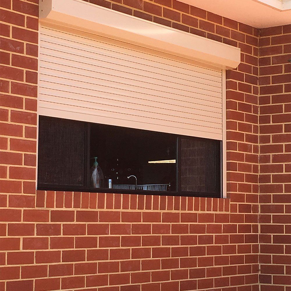 Aluminum Roller Shutter Panel — Canning Vale, WA — Homestead Industries