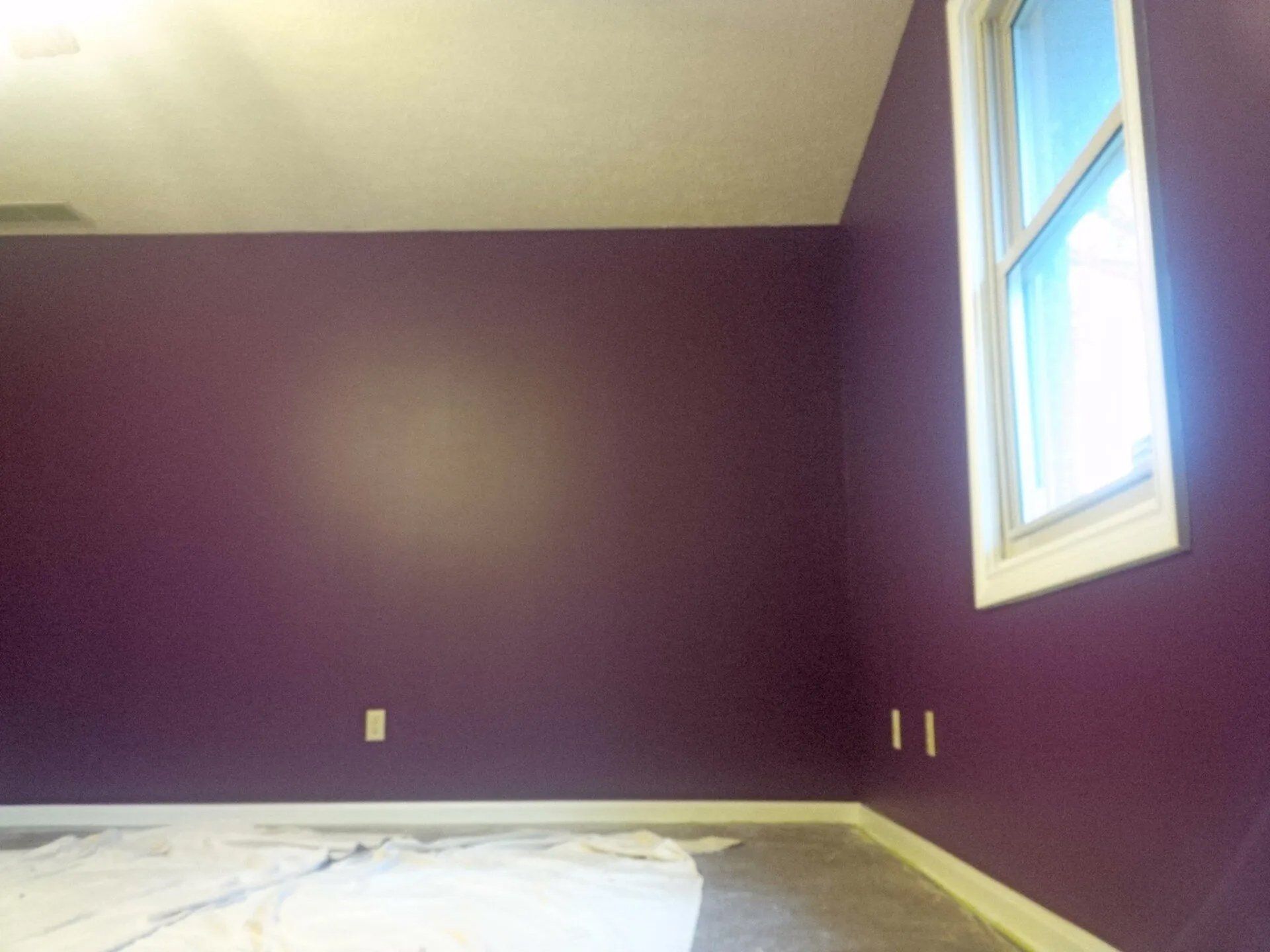 Room Painted In Violet - Newburgh, IN - Carey Painting LLC