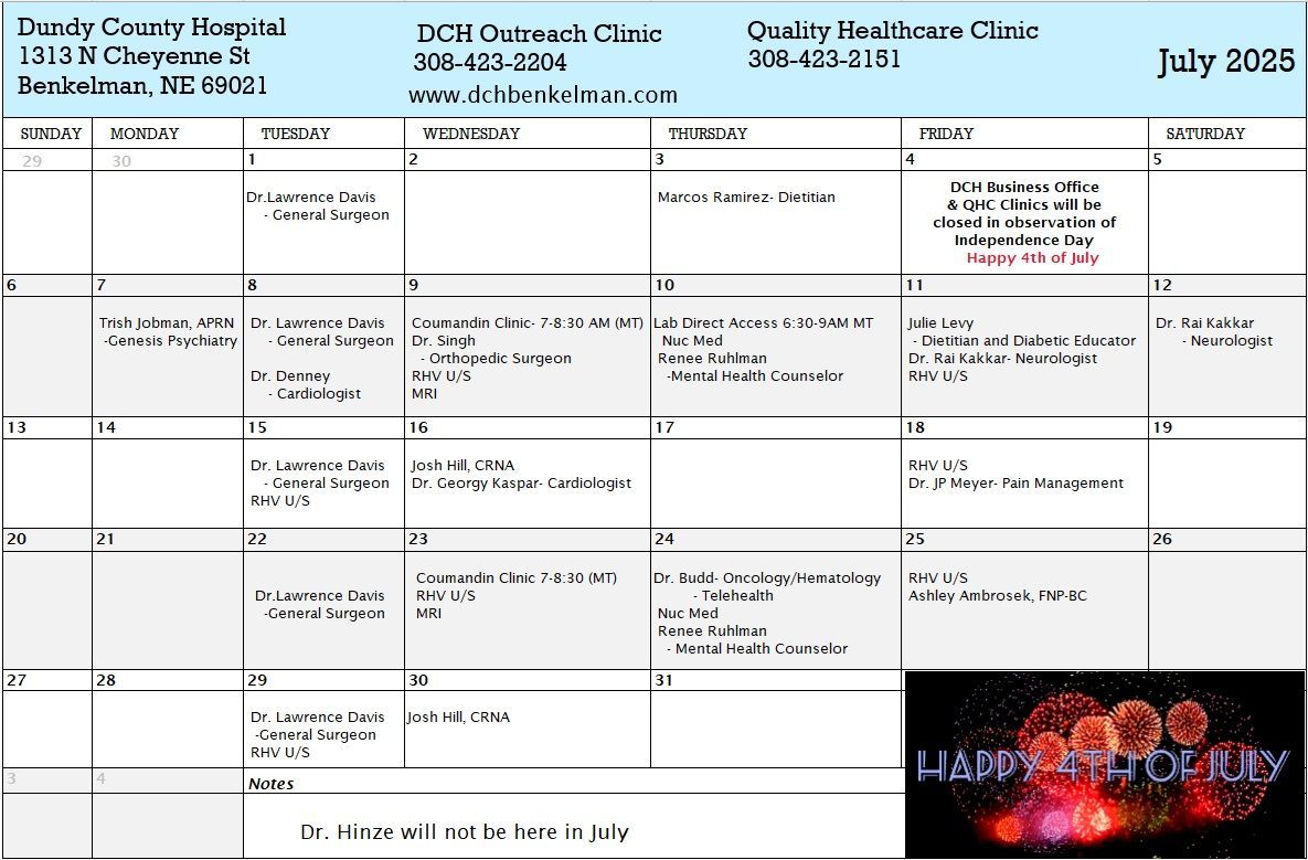 November Calendar