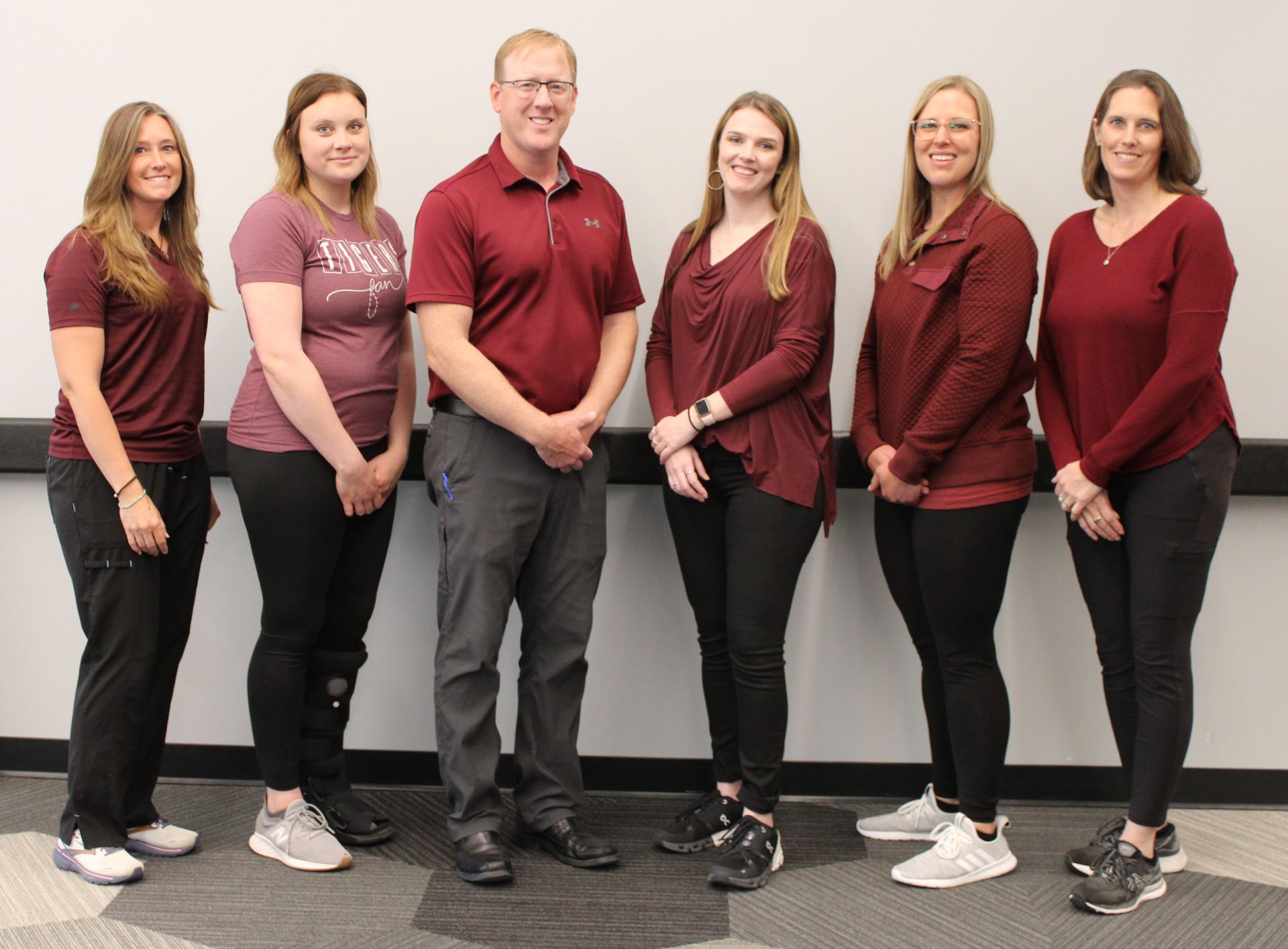 PT department staff DCH