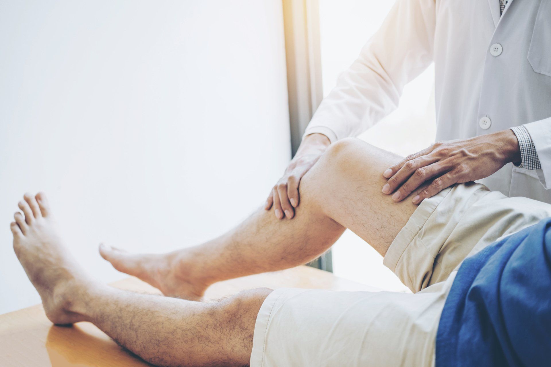 Man Having Physical Therapy | Coastal Neurology, Inc. | Daytona Beach