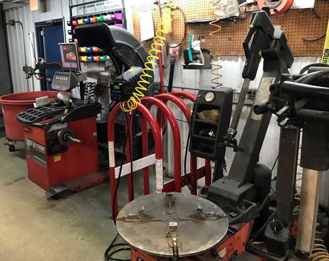 Some of Equipment at Cordell's Automotive Service & Tire