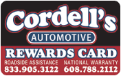 Rewards | Cordell's Automotive Service & Tire