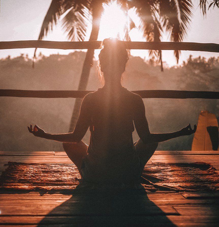 A morning yoga session by Jared Rice on on unsplash.com for Decks N Pergolas