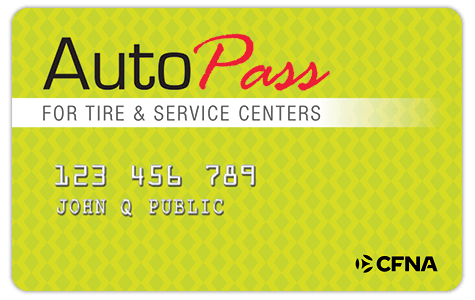 Bridgestone CFNA Credit Card at Northuis Auto Repair in Jenison, MI