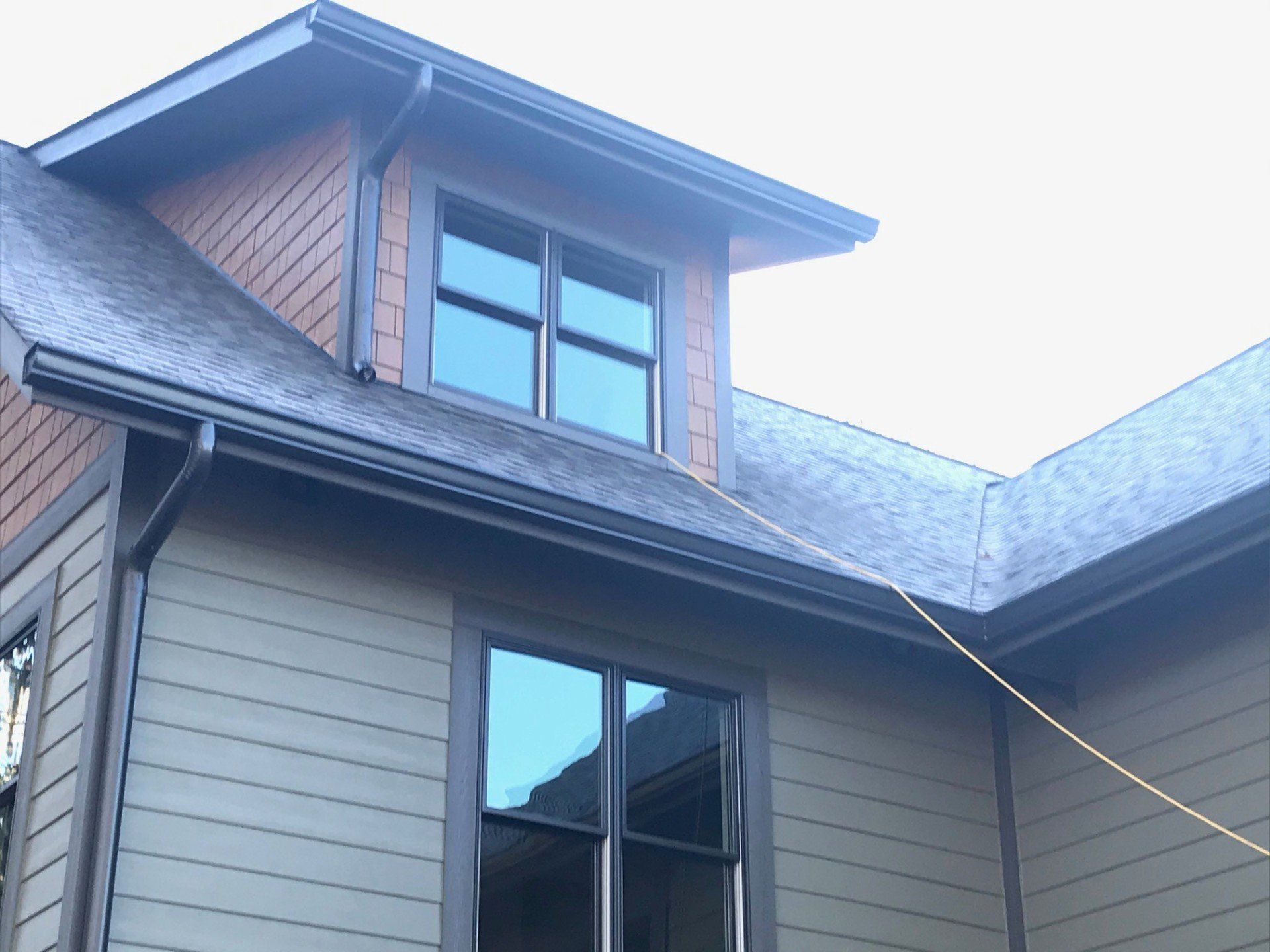 House with Black Roof — Connely Springs, NC — E A Metsger Builder