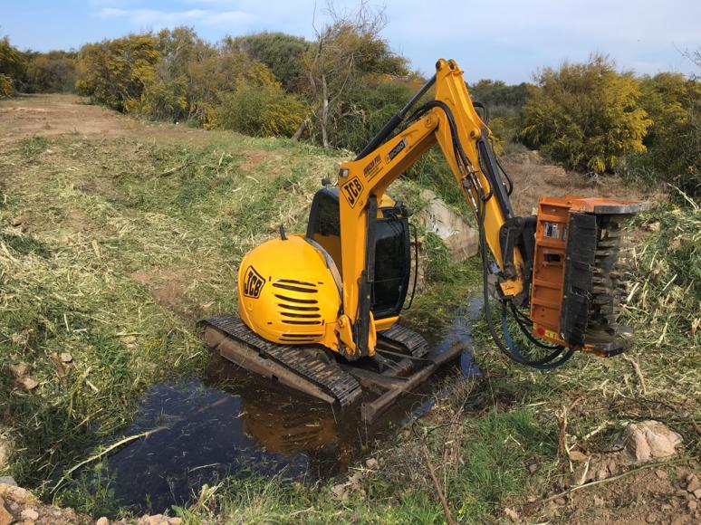 trincia forestale per pulizia terrreno