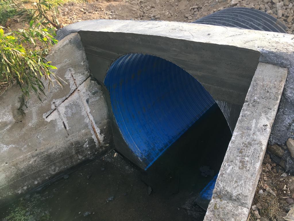 tubo per scolo acque piovane