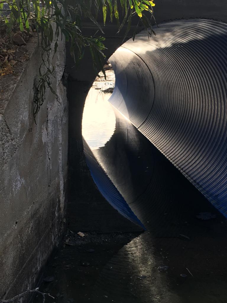 tubo per scolo acque piovane