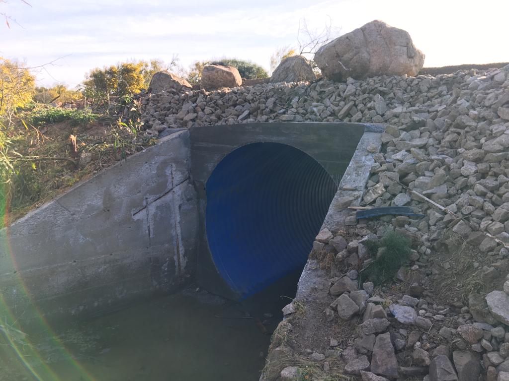 tubo per scolo acque piovane