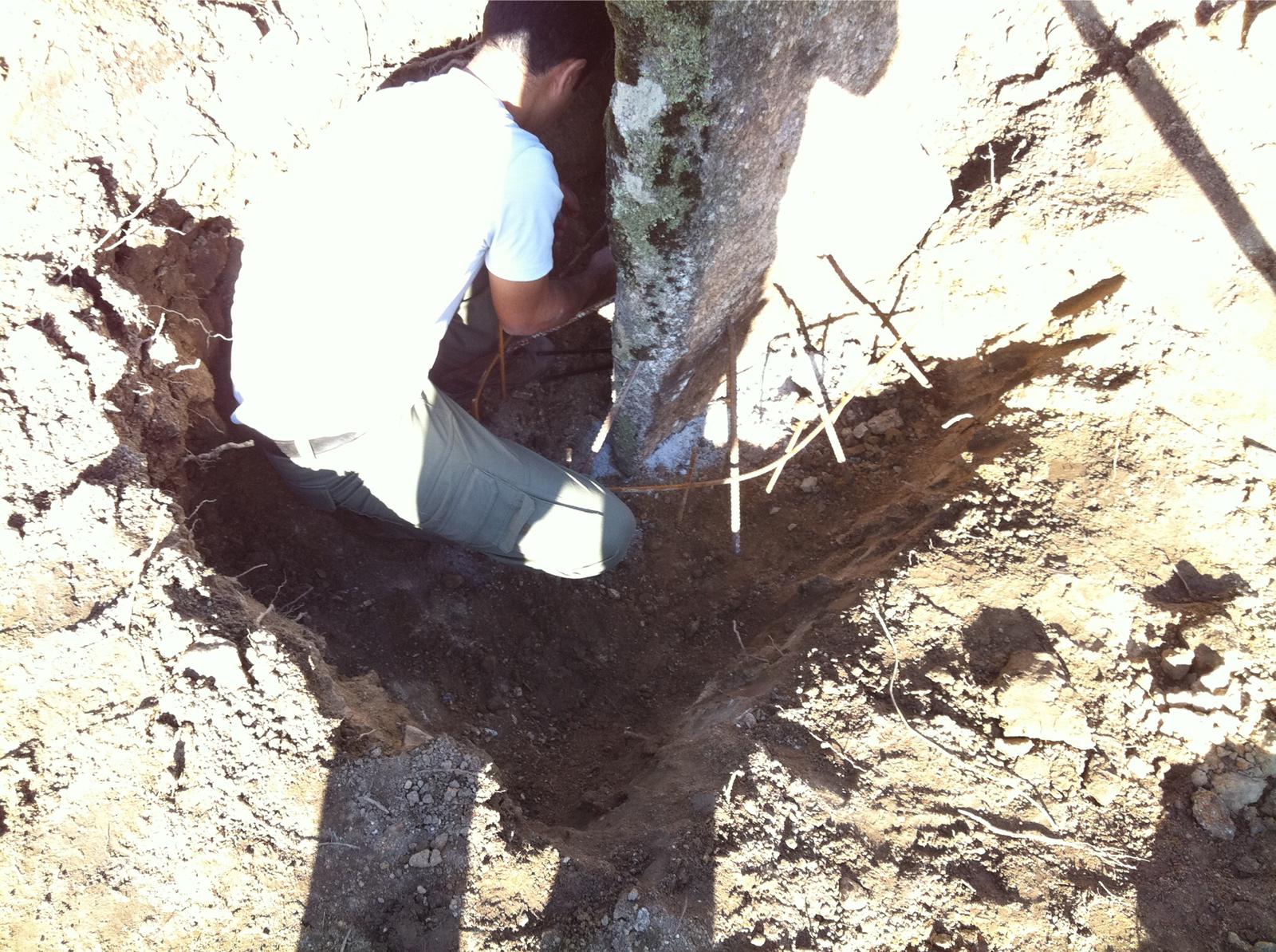 Posa monoliti ornamentali