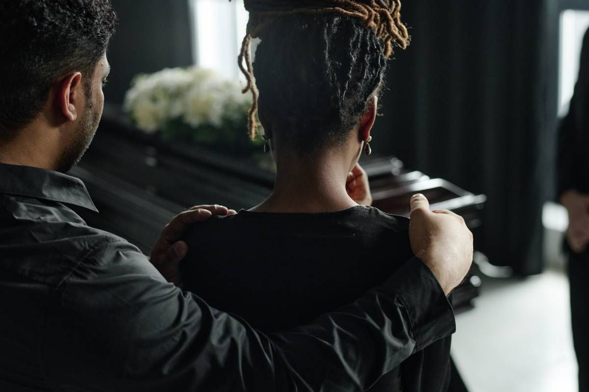 Peaceful Viewing and Visitation Service Setting in Funeral Home