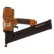 Yellow and black pneumatic nail gun.