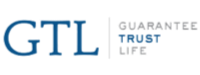 Logo for Guarantee Trust Life (GTL), with the letters GTL in blue and the words “GUARANTEE TRUST LIFE” in gray.