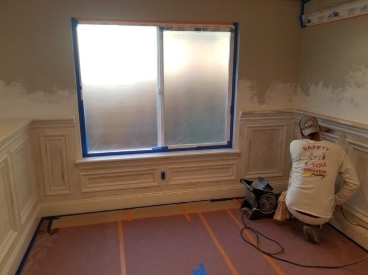 Interior Painting Before