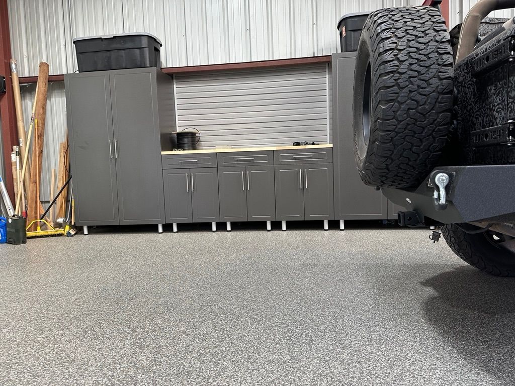 Garage cabinets
