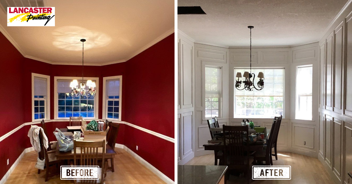 Interior Painting Before and After 