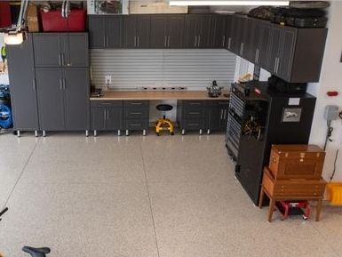 Garage cabinets