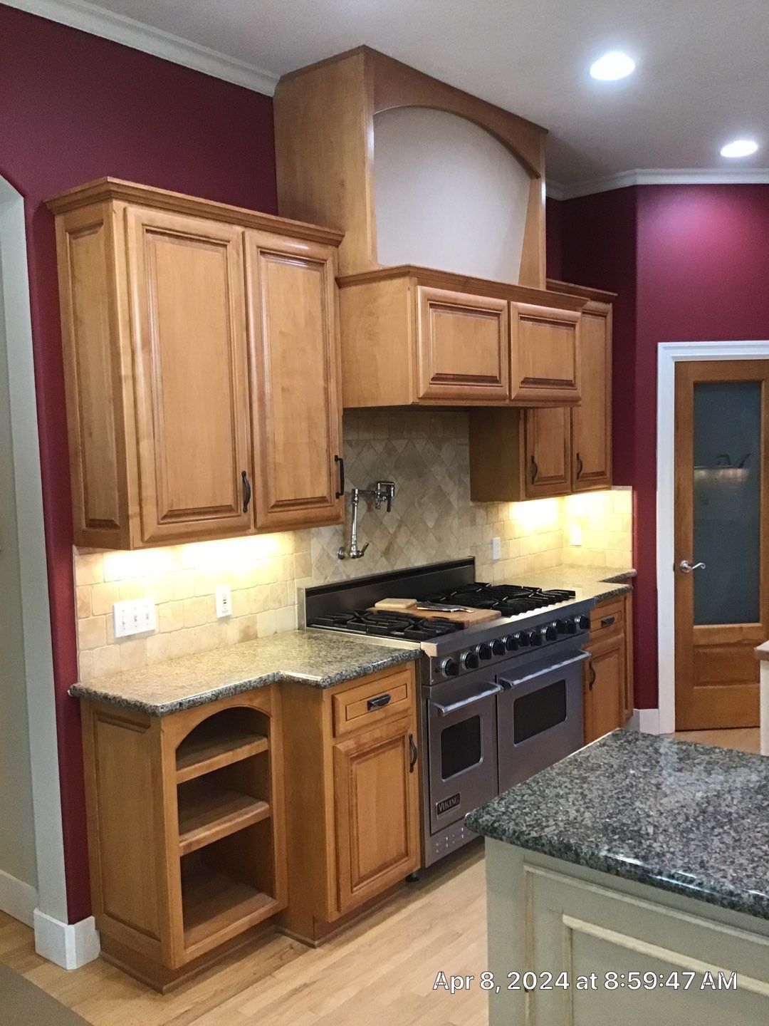 Before Kitchen Cabinet Painting