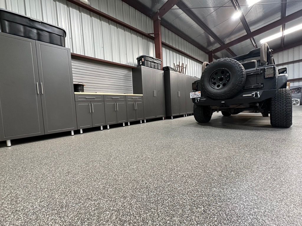 Garage cabinets