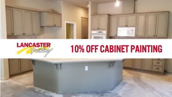 $350 dollars off cabinet painting 