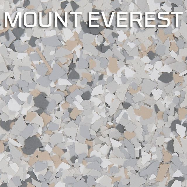 A close up of a mount everest colored floor
