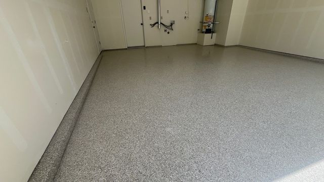 Image of Concrete Coating for garage in Modesto California 