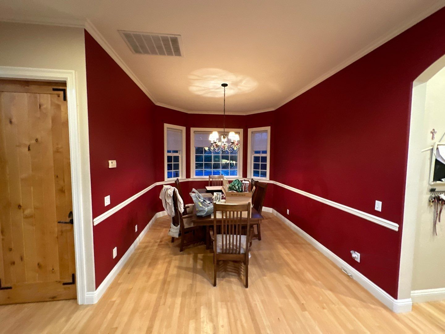 Before Dining Room Painting