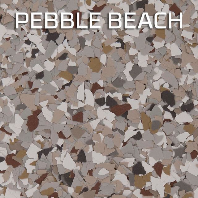 A close up of a pebble beach floor texture
