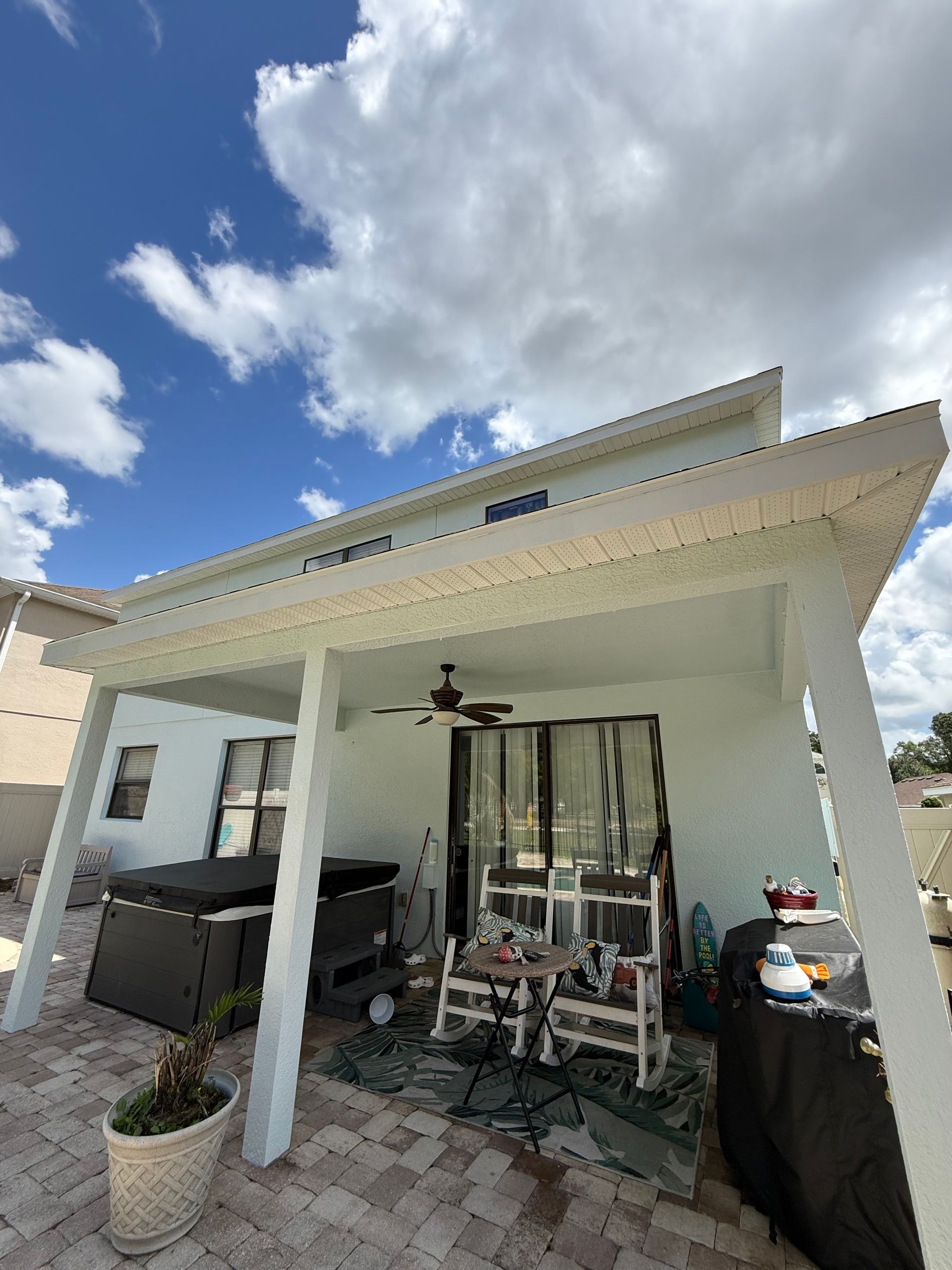 exterior paint project completed in Volusia County, FL